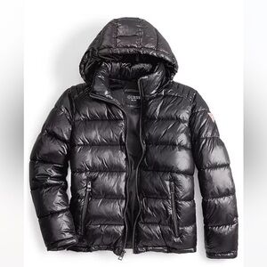 Men's Guess Black Puffer Jacket